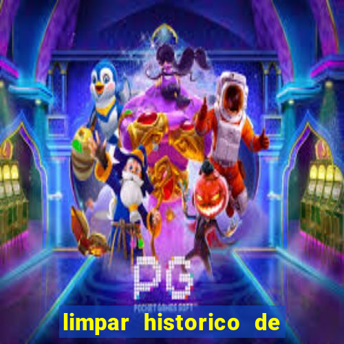 limpar historico de apostas bet365